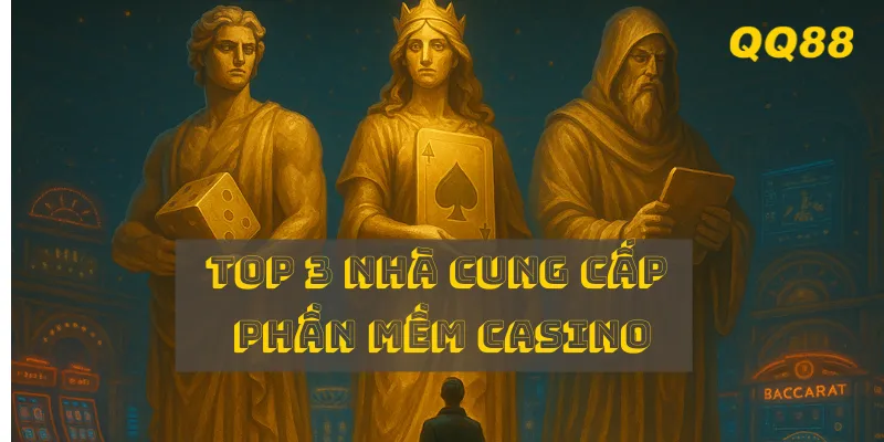 Top 3 nhà cung cấp phần mềm casino lớn nhất tại QQ88
